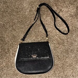 Kate Spade Black and White Crossbody Bag offers welcome!!